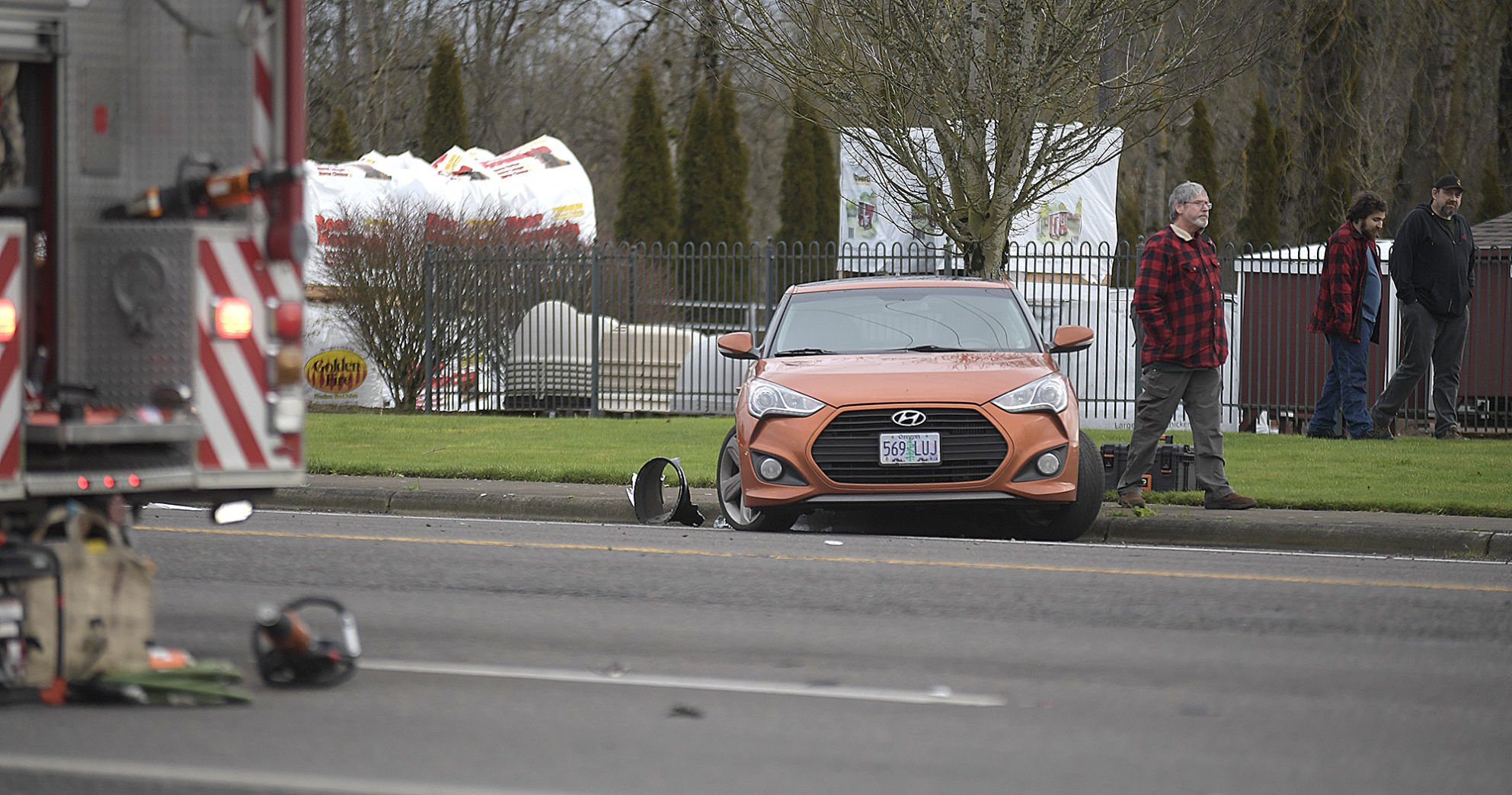 Goldfish Farm and Highway 20 Collision13